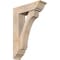 Ekena Millwork Legacy Traditional Smooth Bracket w/ Offset Brace, Douglas Fir, 7 1/2"W x 26"D x 38"H BKT0806X26X38LEC01SDF - alternate 1